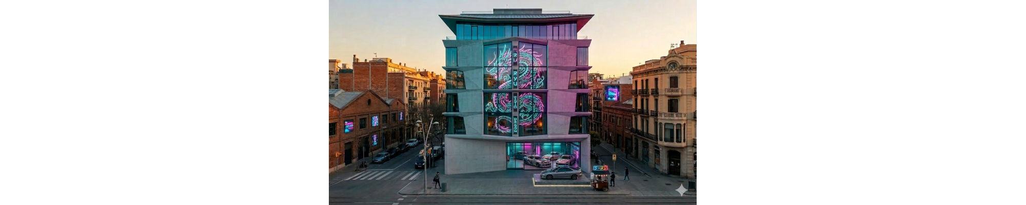 LUMORIA Neon Dragon | Hotel Japó & Cyberpunk a Barcelona